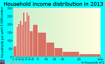 Bedford, TX household income