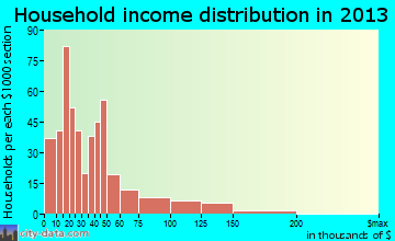 Littlefield household income distribution