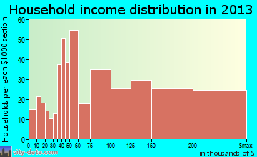 New Territory, TX household income