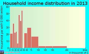 Pilot Point household income distribution