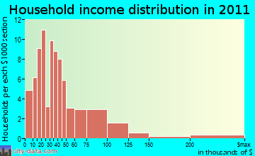 Tarzan-Lenorah household income distribution
