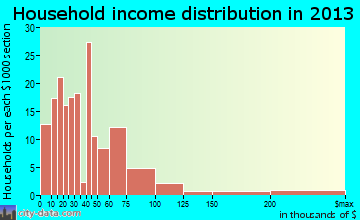 Winnsboro household income distribution
