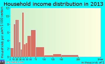 Littleville household income distribution