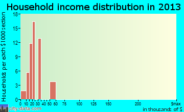Max Meadows, VA household income