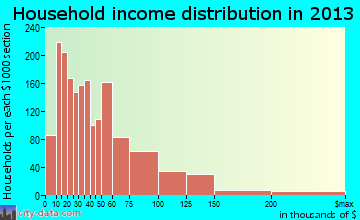 Mount Vernon household income distribution