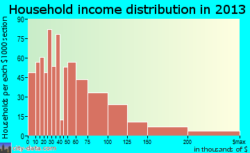 Port Orchard household income distribution