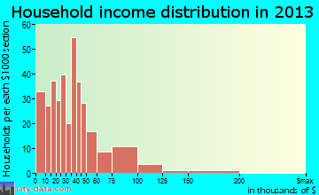 Point Pleasant household income distribution
