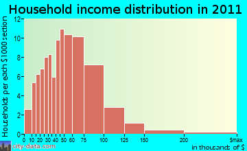 Morrison household income distribution