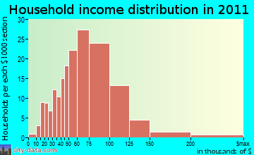 Buchanan household income distribution