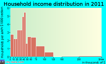 Molitor household income distribution