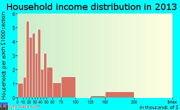Lyndon Station household income distribution