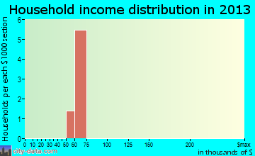 Etna household income distribution