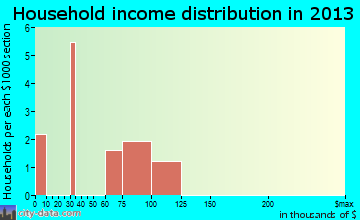 Grand View Estates household income distribution