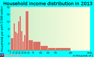Idaho Springs, CO household income