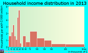 Morrison household income distribution