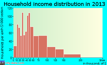 Rotterdam household income distribution