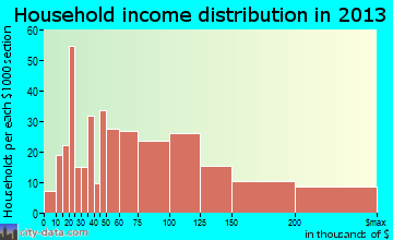 Stony Point household income distribution