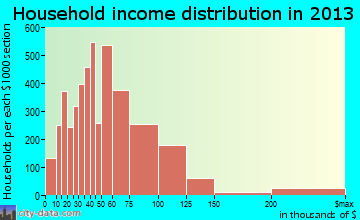 The Villages, FL household income