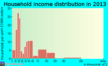 Slocomb household income distribution
