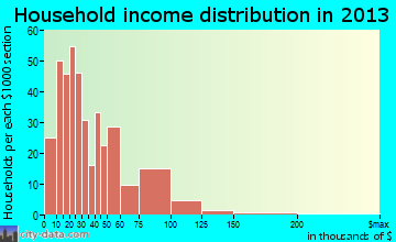 Floral City household income distribution