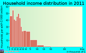 McAlpin-Wellborn household income distribution