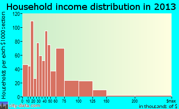 Villa Rica household income distribution