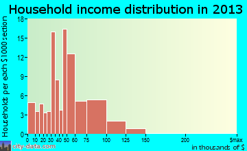 Midway, GA household income