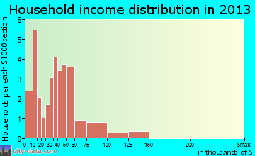 Morganton, GA household income
