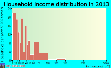 Mount Vernon household income distribution