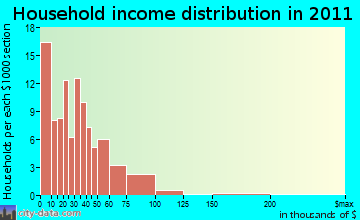Surrency-Thornton, GA household income
