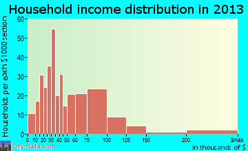 Napili-Honokowai household income distribution