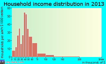 American Falls, ID household income