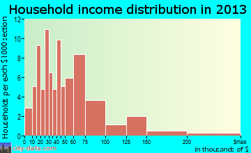 Mount Pulaski household income distribution