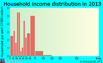 Watson household income distribution