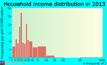 Assumption household income distribution
