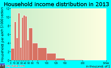 Camp Point household income distribution