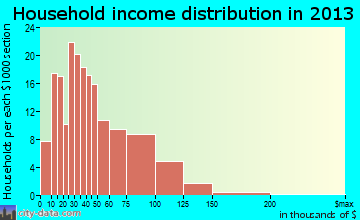 Fort Branch, IN household income