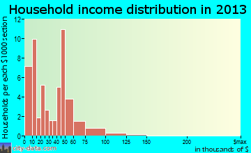Paragon household income distribution