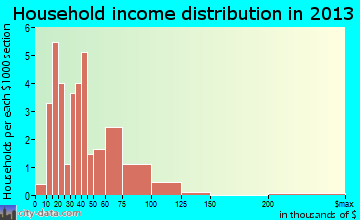 Renwick household income distribution