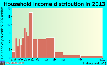 Solon household income distribution