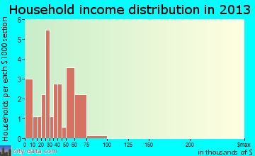 Brayton household income distribution
