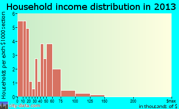 Marathon household income distribution