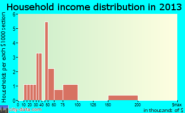 Morrison household income distribution
