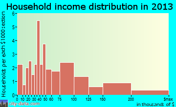 Buffalo Soapstone household income distribution