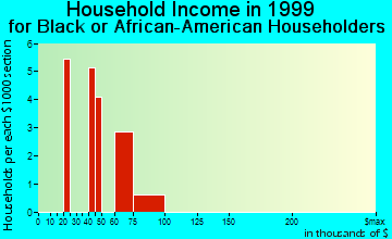 Balmville household income for Black or African American householders