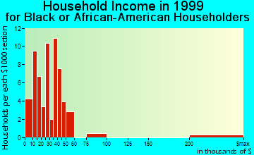 Clute household income for Black or African American householders