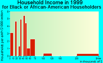 Biscayne Park household income for Black or African American householders