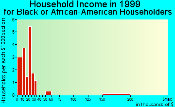 Micanopy household income for Black or African American householders