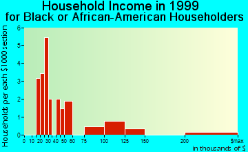 Kailua household income for Black or African American householders