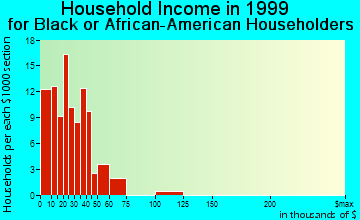 Elkton household income for Black or African American householders